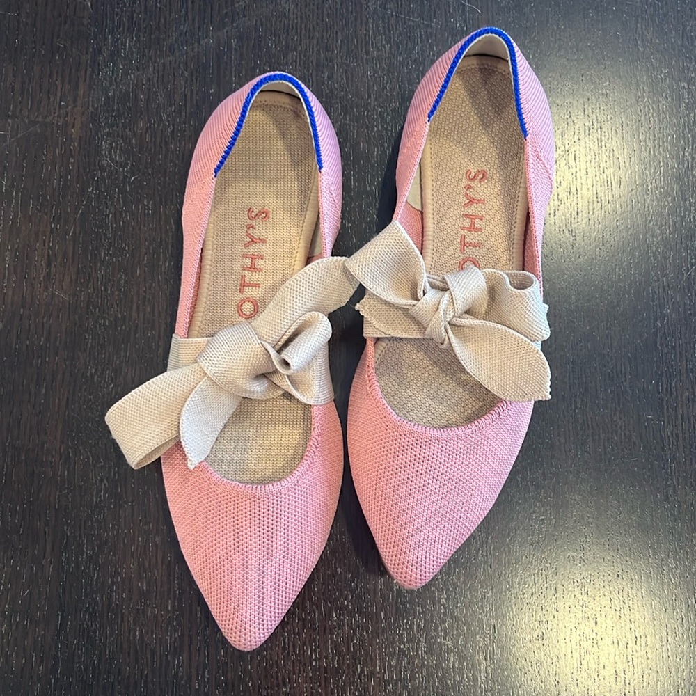 Rothy’s Mary Jane bow flats